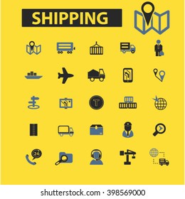 shipping icons
