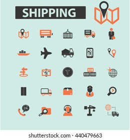 shipping icons