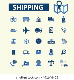 shipping icons