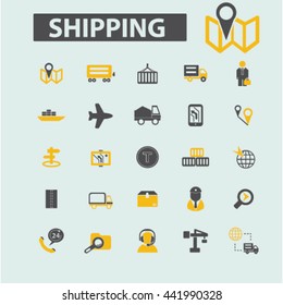 shipping icons