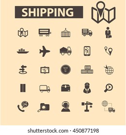 shipping icons