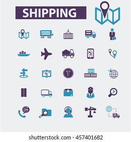shipping icons