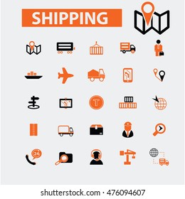 shipping icons