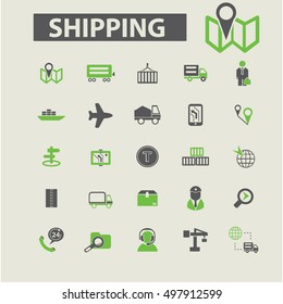 shipping icons
