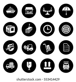 Shipping icons