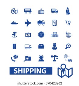 shipping icons