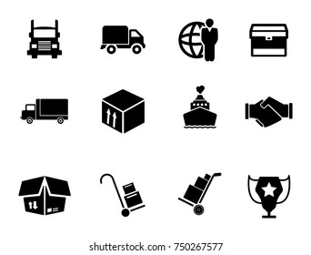 Shipping Icons set