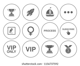 Shipping icons set - delivery illustration - transportation sign and symbols