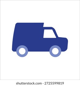Iconos del envío. Ilustración vectorial coloreada simple