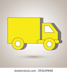 shipping industry icon design, vector illustration eps10 graphic 