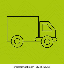 shipping industry icon design, vector illustration eps10 graphic 