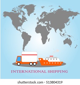 Shipping, international shipping