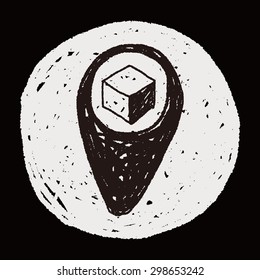 shipping location doodle