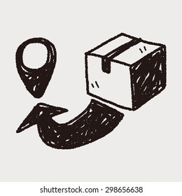 shipping location doodle