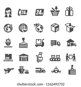 Shipping and Logistic Icons