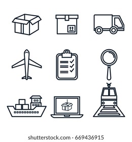 Shipping logistics design