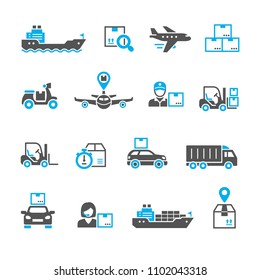 Shipping and Logistics Icons