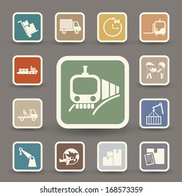 Shipping and Logistics Icons