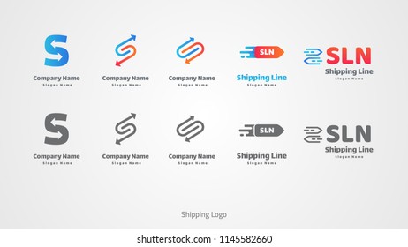 Shipping Logo Containers
