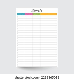 Shipping Log,Shipping Tracker,Business Shipping,Shipping Planner,Shipping List,Online Shopping Log,Shipping Log Tracker,Shipping List,Shipping From,Shopping Log