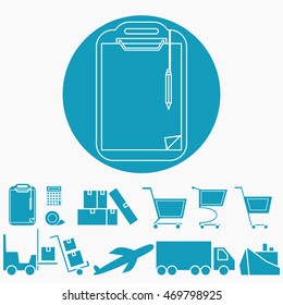 shipping, notes, records, registration, delivery service