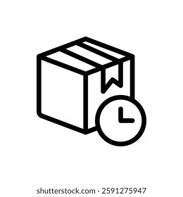 Shipping Outline Icon. Shipping Icon