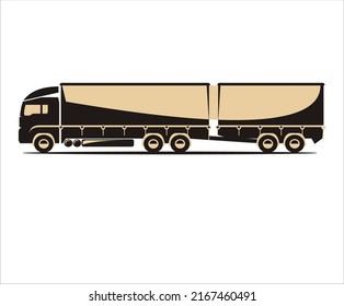 Shipping Packging Van Symbol Vector