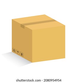 Shipping and packing carton box