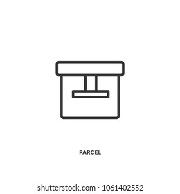 Shipping Parcel Vector icon