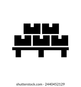 Shipping parcels in cardboard boxes, vector flat trendy style illustration on white background..eps