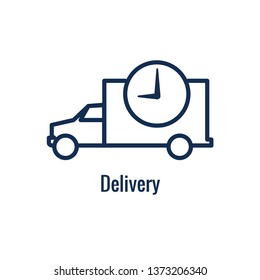 Shipping and Receiving Icon Set w Boxes, Warehouse, checklist, etc