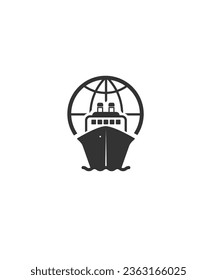 Shipping transportation icon, Shipyard, Air Vehicle, Business, Business Finance and Industry