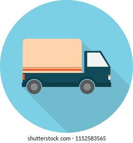 Shipping Truck Icon Design