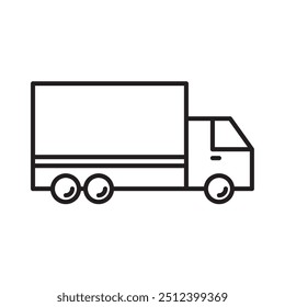 Shipping Truck for Transportation Icon