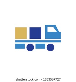 plantilla de diseño de iconos de vector de envío