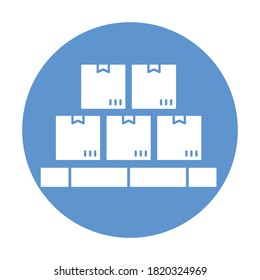 Shipping Vector Icon which can easily modify or edit
