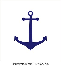 Ships anchor vector icon.