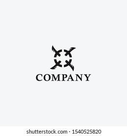 ship's rudder grill logo vector new concept with minimalist, simple, and unique styles