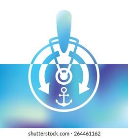 ships telegraph - captain's control room - symbol rate