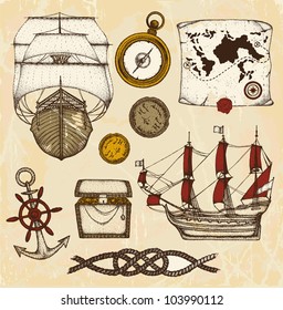 Ships and treasure