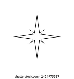 Ship's wheel icon vector illustration logo design