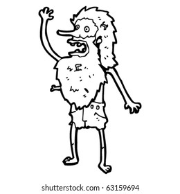 shipwrecked man cartoon