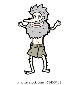 shipwrecked man cartoon