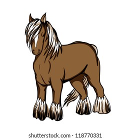 Shire, the draft horse