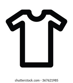 Shirt Bold Line Vector Icon