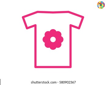 shirt, clothing, icon, vector illustration eps10