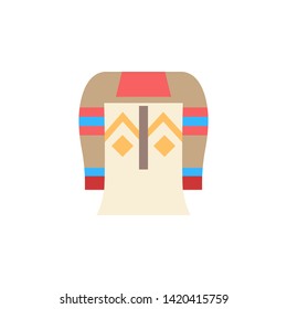 Shirt color icon. Element of boho color icon. Premium quality graphic design icon. Signs and symbols collection icon for websites, web design, mobile app