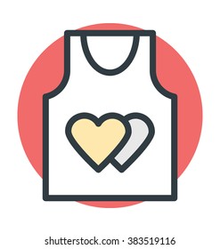 Shirt Colored Vector Icon