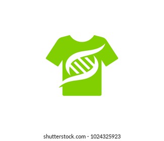 Shirt Dna Icon Logo Design Element