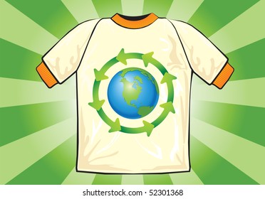 Shirt Ecological Theme